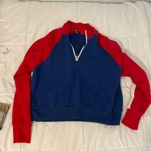 Forever 21 Red and blue pull over
